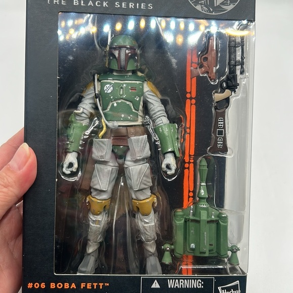Star Wars Boba Fett #06 6" Action Figure The Black Series Hasbro New in Box! - Picture 2 of 4